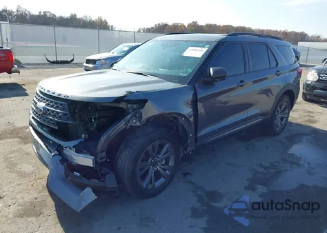 2021 Ford Explorer Xlt из США, поврежденный, VIN 1FMSK8DH6MGA93374